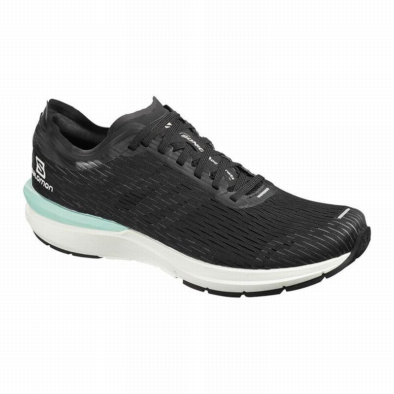 Chaussure Running Salomon Homme Noir / Blanche - Salomon SONIC 3 ACCELERATE - France (0298-VQZIM)